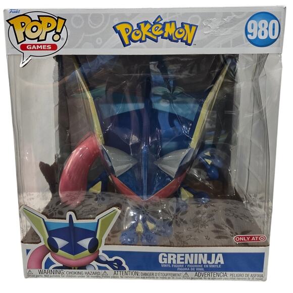 NIB Funko Pop! Games Pokémon Greninja #980 - Picture 2 of 15